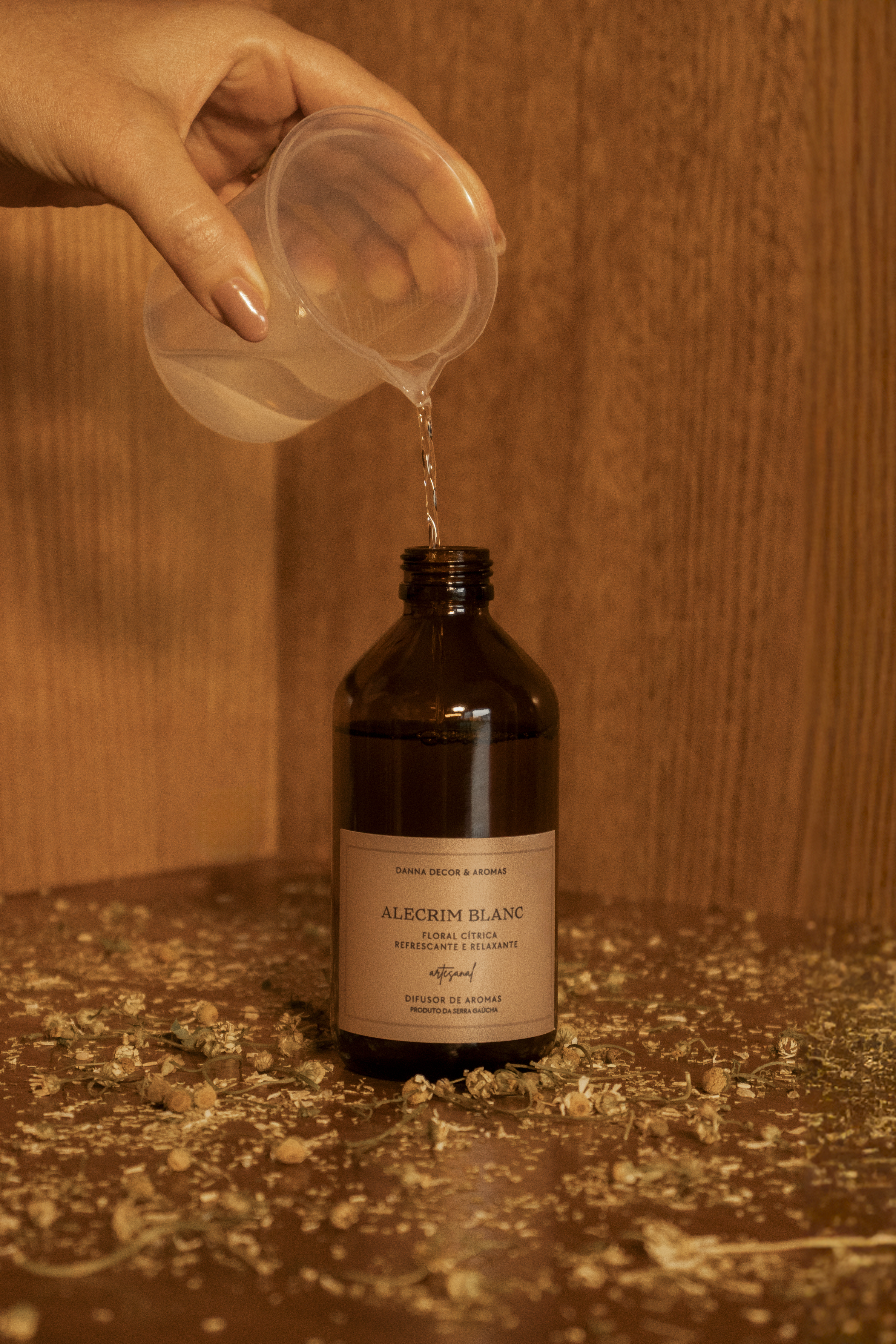 Processo criativo da Danna Decor & Aromas